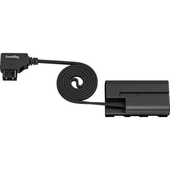 6415 Attachable Self-Coiling Dummy Battery Power Cable D-Tap to NP-F550