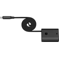 6412 Attachable Self-Coiling Dummy Battery Power Cable USB-C for NP-FZ1006412 Attachable Self-Coiling Dummy Battery Power Cable USB-C for NP-FZ100