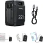 5865 T221 Triple-Proof (1.8m Drop-Resistant, IP54 Waterproof / Dustproof) V-Mount Battery