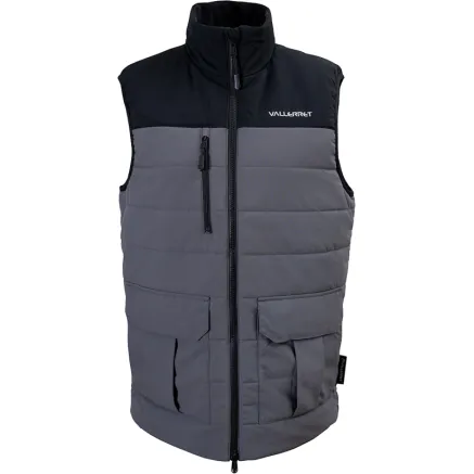 VALLERRET Insulated Camera Vest I Charcoal (L)