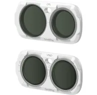 SmallRig 6986 white filter kit for Insta360 Luna Ultra with CPL and variable ND filter units side by sideSmallRig 6986 white filter kit for Insta360 Luna Ultra with CPL and variable ND filter units side by side