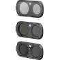 SmallRig Black Mist 1/4 filter for Insta360 Luna Ultra, black frame with dual circular glass elements