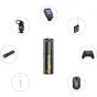 5768 Rechargeable Lithium Battery AA (2100mAh) with USB-C (4pcs)