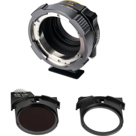 NISI Cine Lens Mount Adapter with Drop-in Filter PL-RF Filmmaker Kit