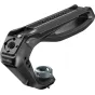 SmallRig 6143 top handle with ARRI locating mount, black anodized aluminum, ergonomic anti‑slip grip, integrated cold shoe and multiple 1/4"-20 mounting holes