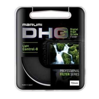 ND neitrāla blīvuma filtri - Marumi Filter DHG Grey ND8x Light Control 55mm - ātri pasūtīt no ražotāja