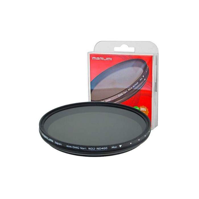 Neutral Density Filters - Marumi Grey Variable Filter DHG ND2-ND400 58 mm - quick order from manufacturer