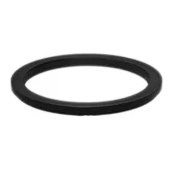 Marumi 39mm to 49mm step-up ring adapter, black metal ring for attaching 49mm filters to 39mm lenses, isolated on a white background.Marumi 39mm to 49mm step-up ring adapter, black metal ring for attaching 49mm filters to 39mm lenses, isolated on a white background.