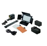 LED Lampas kamerai - Falcon Eyes LED Lamp Set Dimmable DV-160V-K2 incl. Battery - ātri pasūtīt no ražotājaLED Lampas kamerai - Falcon Eyes LED Lamp Set Dimmable DV-160V-K2 incl. Battery - ātri pasūtīt no ražotāja