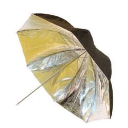 Umbrellas - Falcon Eyes Umbrella UR-32SB1 Silver/Black 80 cm - buy today in store and with delivery