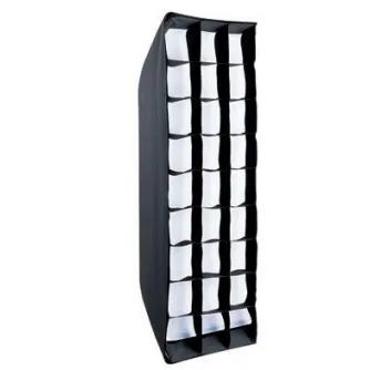 Softboksi - Linkstar Foldable Striplight Softbox + Honeycomb Grid QSSX-30150HC 30x150 cm - ātri pasūtīt no ražotāja