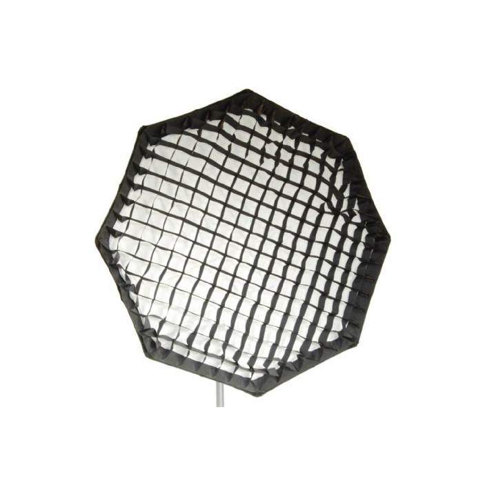 Softboksi - Falcon Eyes Foldable Octabox + Honeycomb Grid FEOB-11HC 110 cm - perc šodien veikalā un ar piegādi