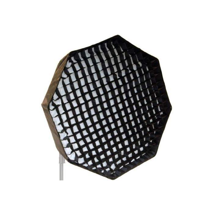 Softboksi - Falcon Eyes Foldable Deep Octabox + Honeycomb Grid FEOB-10EX-HC 100 cm - perc šodien veikalā un ar piegādi