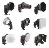 Acessories for flashes - Falcon Eyes Universal Speedlite Flash Gun Strobist Set SGA-K9 - quick order from manufacturerAcessories for flashes - Falcon Eyes Universal Speedlite Flash Gun Strobist Set SGA-K9 - quick order from manufacturer