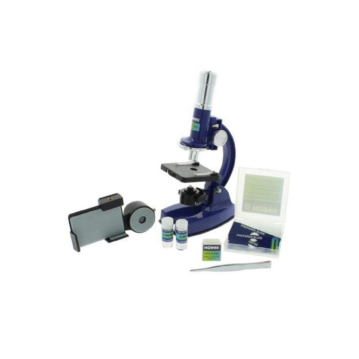 Mikroskopi - Konus Microscope Konustudy-4 150x-450x-900x with Smartphone Adapter - ātri pasūtīt no ražotāja
