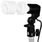 Fluorescent - walimex Lamp Holder E27+ Hotshoe - quick order from manufacturer