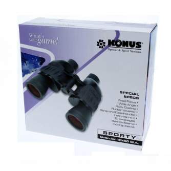 Binokļi - Konus Binoculars Sporty 10x50 WA - ātri pasūtīt no ražotāja
