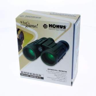 Binokļi - Konus Binoculars Emperor 10x42 WP/WA With Phasecoating - ātri pasūtīt no ražotāja