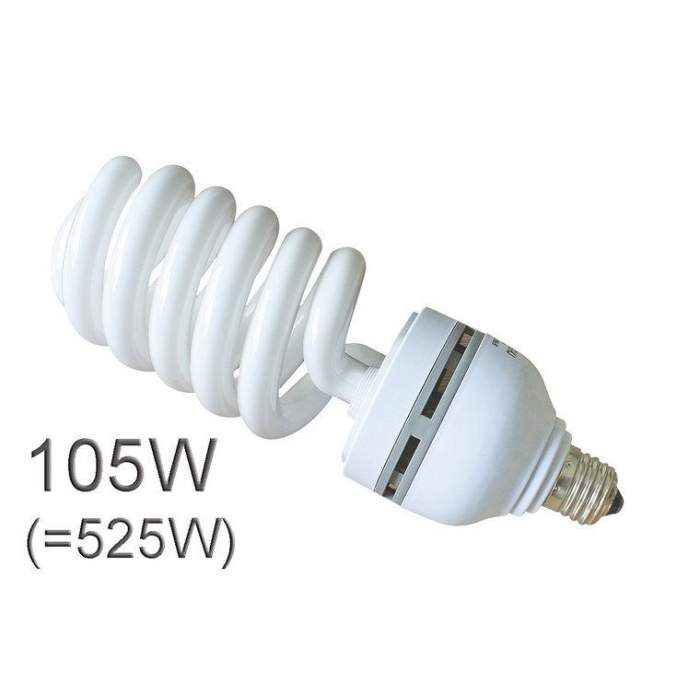 Studijas gaismu spuldzes - Bresser JDD-6 Spiral Daylight lamp E27/105W - perc šodien Master Foto veikalā un ar piegādi Profesionāļu labākā izvēle
