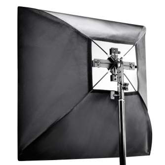 Acessories for flashes - walimex Set Quad Flash Holder incl. Softb. 60x60cm - quick order from manufacturer