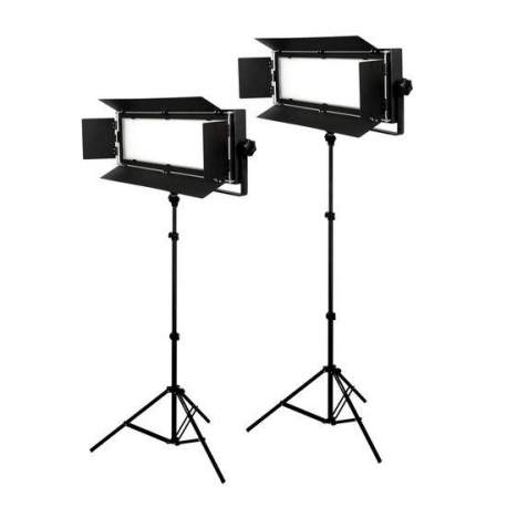 Bresser LED Foto-Video Set 2 x LG-900 54W/8.860LUX - Комплекты