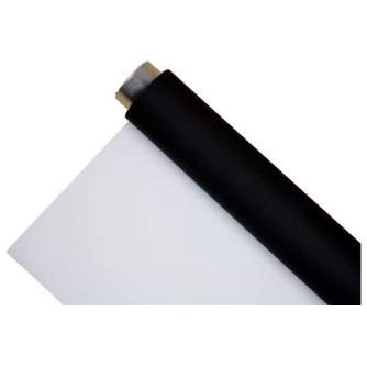 Backgrounds - Folux Vinyl matt Background Rolle 2x6m black/white - buy today in store and with delivery