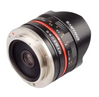 Mirrorless Lenses - SAMYANG 8MM F/2,8 UMC FISH-EYE II CANON M (BLACK) - быстрый заказ от производителяMirrorless Lenses - SAMYANG 8MM F/2,8 UMC FISH-EYE II CANON M (BLACK) - быстрый заказ от производителя