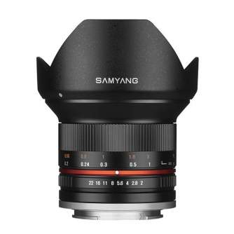 Lenses - Samyang 12mm f/2.0 NCS CS lens for Fujifilm F1220510101 - quick order from manufacturer