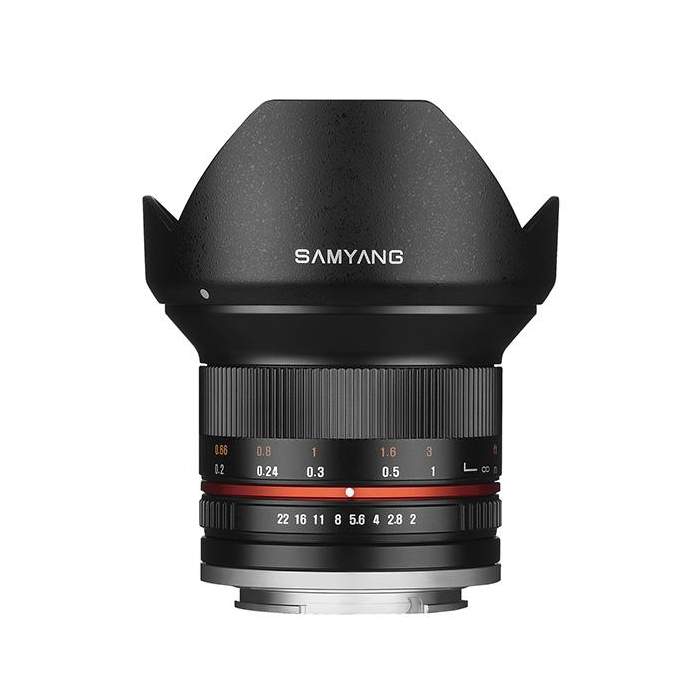 Mirrorless Lenses - Samyang 12mm f/2.0 NCS CS lens for Fujifilm F1220510101 - quick order from manufacturer