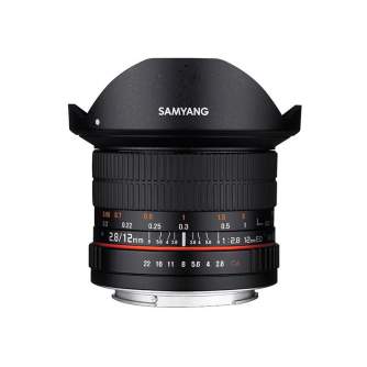 Lenses - SAMYANG 12MM F/2,8 ED AS NCS FISH-EYE CANON M - quick order from manufacturer