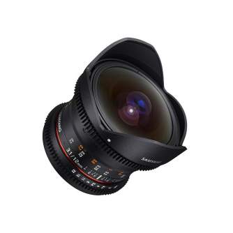 CINEMA видео объективы - Samyang 12mm T3.1 VDSLR ED AS NCS Fish-Eye Sony E - быстрый заказ от производителя