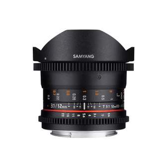 CINEMA Video Lences - Samyang 12mm T3.1 VDSLR ED AS NCS Fish-Eye Fuji X - quick order from manufacturer