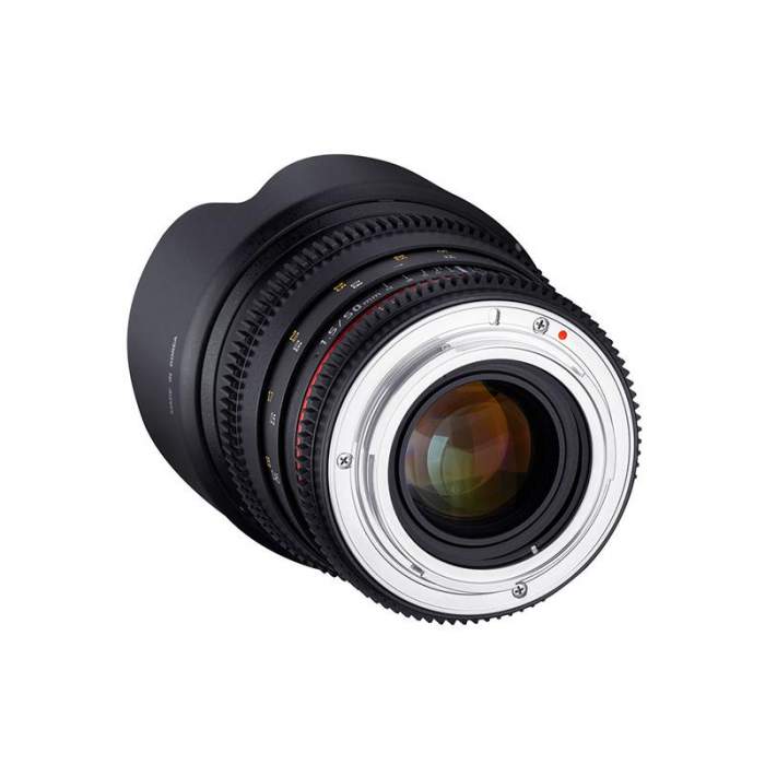 CINEMA видео объективы - Samyang 50mm T1.5 AS UMC VDSLR Pentax - быстрый заказ от производителя