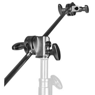 Boom Light Stands - walimex pro C-stand Boom with 2 screw clamps, 100cm - buy today in store and with delivery