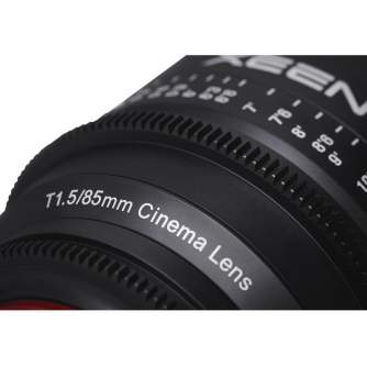 CINEMA Video objektīvi - SAMYANG XEEN 85MM T1.5 FF CINE CANON - ātri pasūtīt no ražotāja
