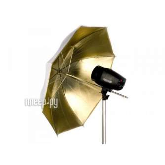 Foto lietussargi - Falcon Eyes Umbrella UR-48G Gold 122 cm - ātri pasūtīt no ražotāja