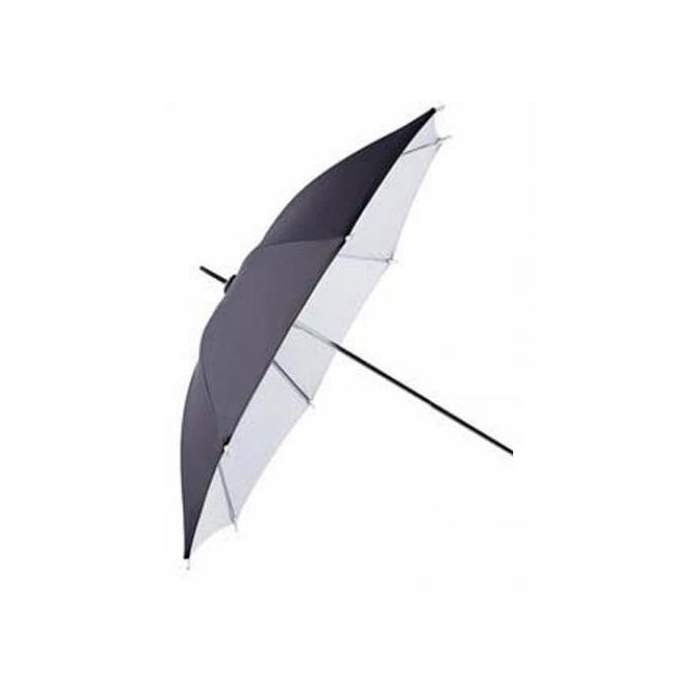 Umbrellas - Falcon Eyes Umbrella UR-48WB White/Black 122 cm - quick order from manufacturer