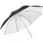 Foto lietussargi - Falcon Eyes Umbrella UR-60WB Black/White 130 cm - ātri pasūtīt no ražotāja