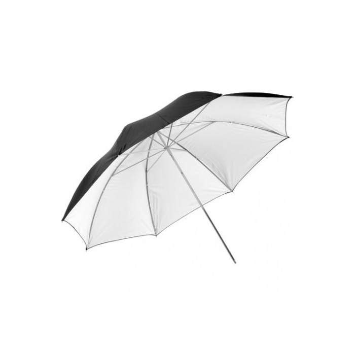 Foto lietussargi - Falcon Eyes Umbrella UR-60WB Black/White 130 cm - ātri pasūtīt no ražotāja