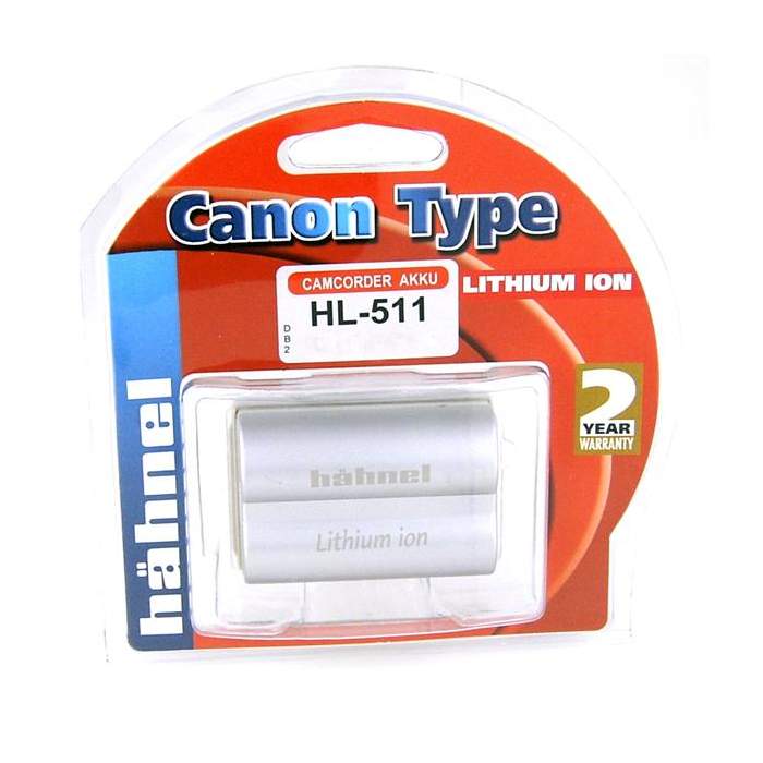 Camera Batteries - HÄHNEL DK/DV BATTERY CANON HL-511S - buy today in store and with delivery