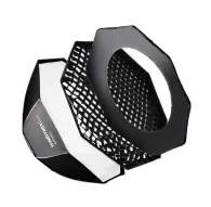Softboksi - walimex pro Octagon Softbox PLUS Orange Line 120 18816 - ātri pasūtīt no ražotājaSoftboksi - walimex pro Octagon Softbox PLUS Orange Line 120 18816 - ātri pasūtīt no ražotāja