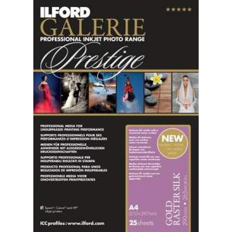 Photo paper for printing - ILFORD GALERIE RASTER SILK 290G A3+ 50 SHEETS 2003174 - quick order from manufacturer
