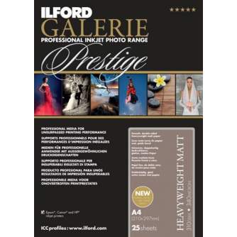 Фотобумага для принтеров - ILFORD GALERIE HEAVYWEIGHT DUO MATT 310G A4 50 SHEETS 2003177 - быстрый заказ от производителя