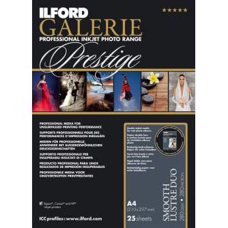 Фотобумага для принтеров - ILFORD GALERIE SEMI GLOSS DUO 250G A4 25 SHEETS 2001781 - быстрый заказ от производителя