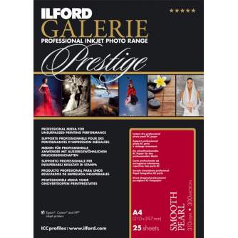 Photo paper for printing - ILFORD GALERIE SMOOTH PEARL 310G A4 25 SHEETS 2001746 - quick order from manufacturer