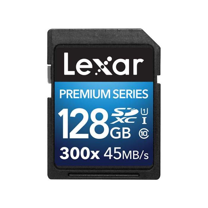 Atmiņas kartes - LEXAR PREMIUM II 300X SDHC/SDXC UHS-I R45/W20 128GB - ātri pasūtīt no ražotāja