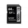 Discontinued - LEXAR PRO 1000X SDHC/SDXC UHS-II U3 (V60) R150/W90 64GBDiscontinued - LEXAR PRO 1000X SDHC/SDXC UHS-II U3 (V60) R150/W90 64GB