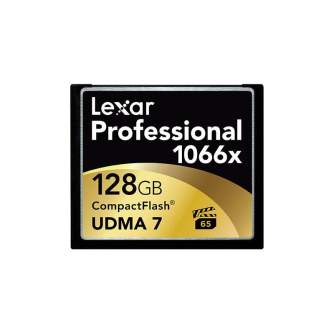 Atmiņas kartes - LEXAR PRO CF 1066X UDMA 7 (VPG-65) R160 128GB - ātri pasūtīt no ražotāja