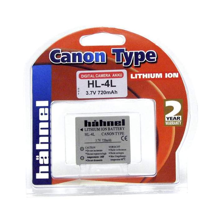Camera Batteries - HÄHNEL DK BATTERY CANON HL-4LHP - quick order from manufacturer