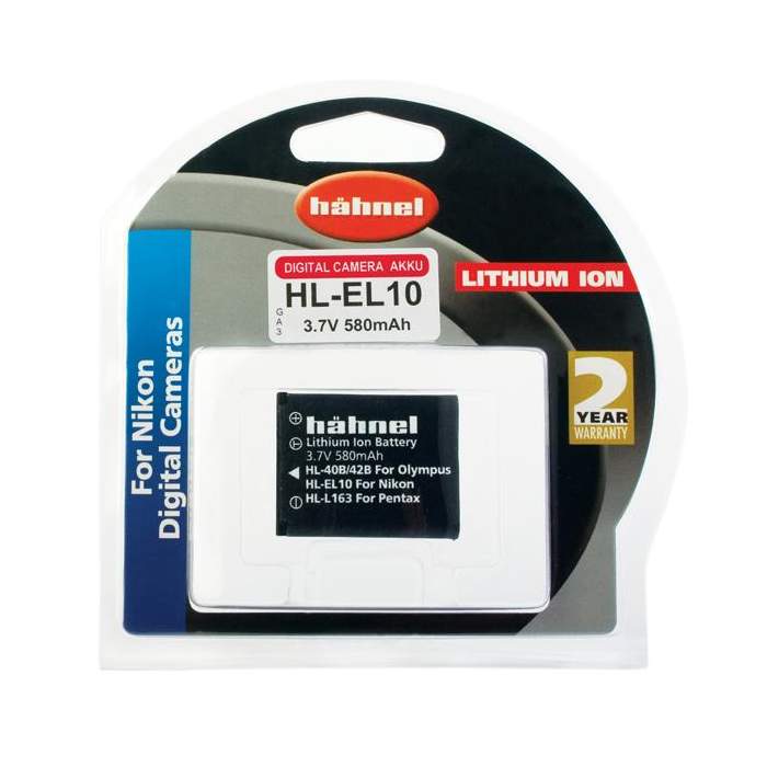 Camera Batteries - HÄHNEL DK BATTERY NIKON HL-EL10 - quick order from manufacturer